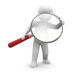 magnifying glass, search, to find